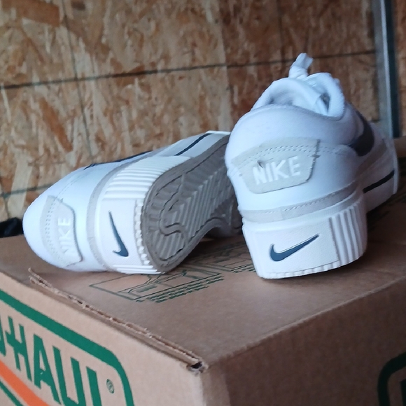 Nike DM7590-104 Court Legacy Lift Platform Sneakers Size 8 Womens Blue White - Picture 8 of 15